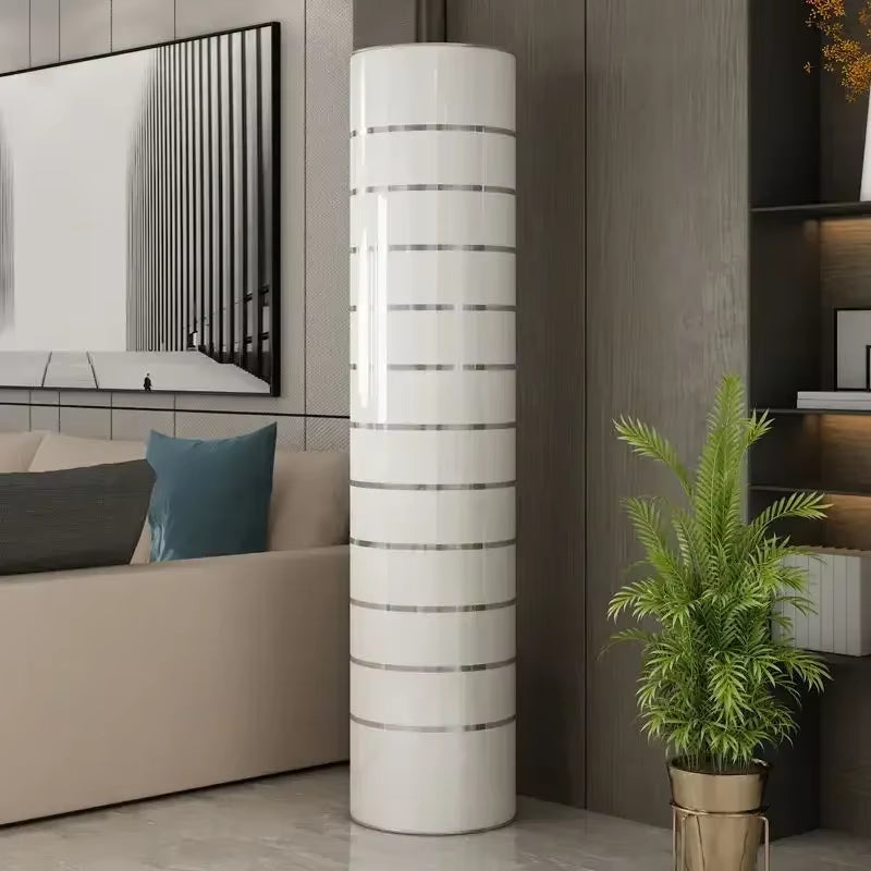 Intelligent 360° Rotatable Ozone Shoe Cabinet - High-Tech Cylindrical Home Storage Solution for Entryways